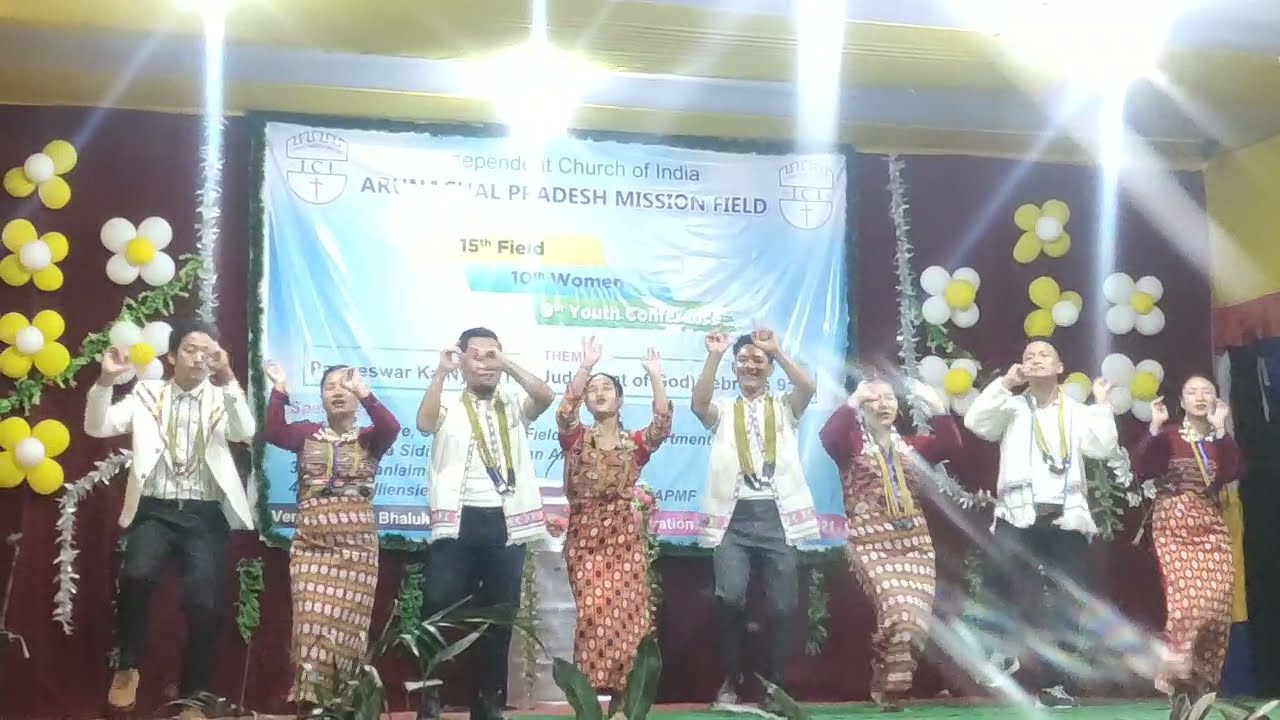 Miji Gospel Dance – Itanagar ICI Church. 15th Field Conference (Lower Bhalukpong)