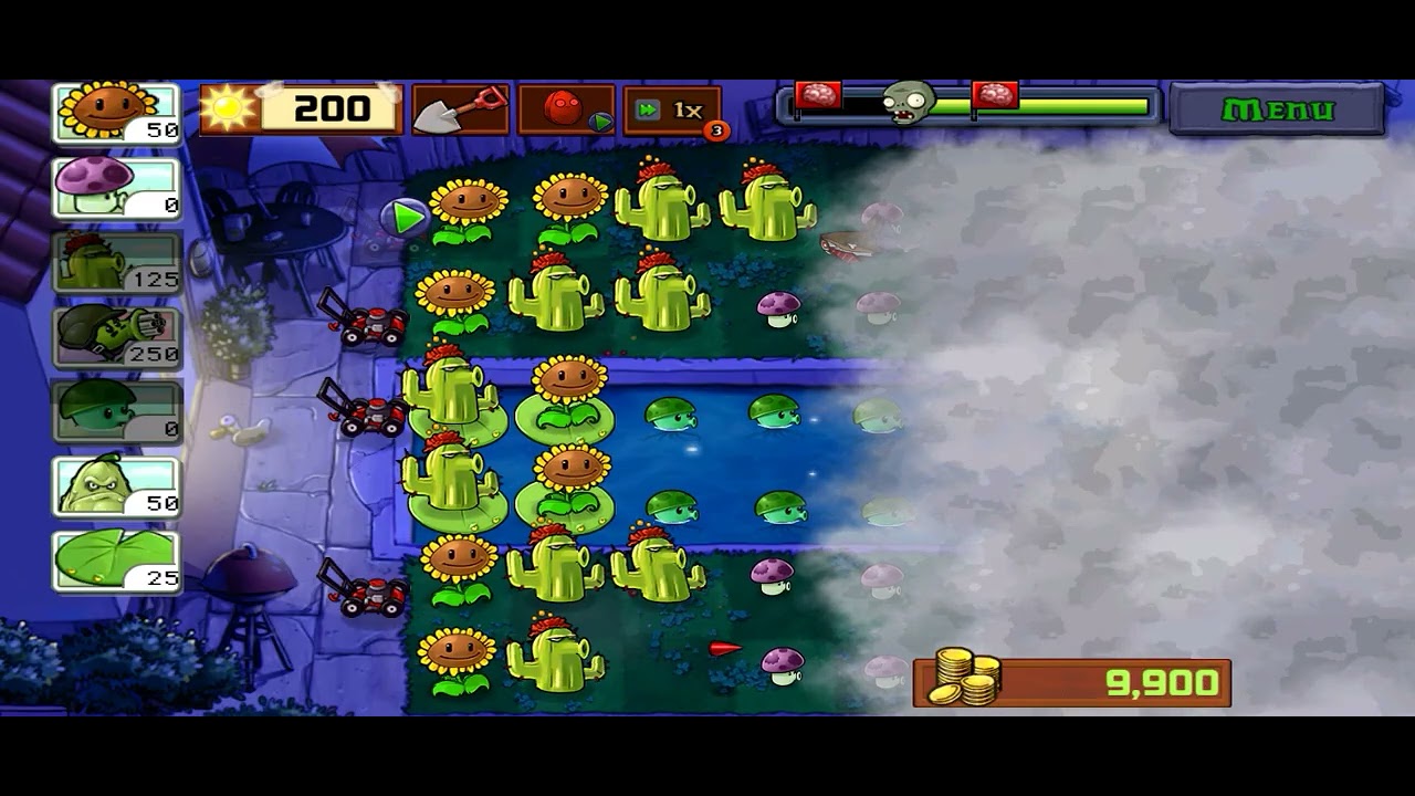 Plant vs zombies adventure 😊
