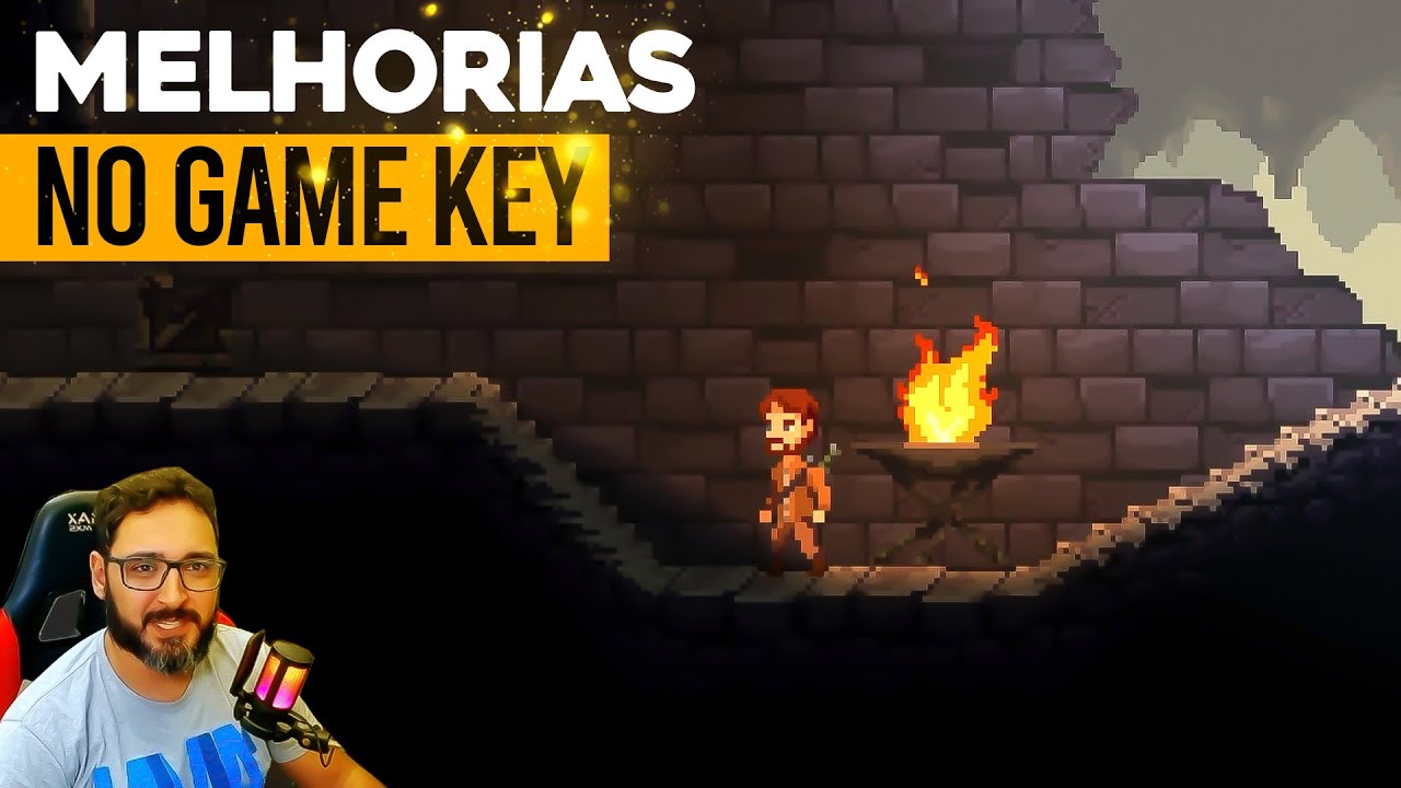 MELHORIAS para nosso GAME KEY - Sharpax