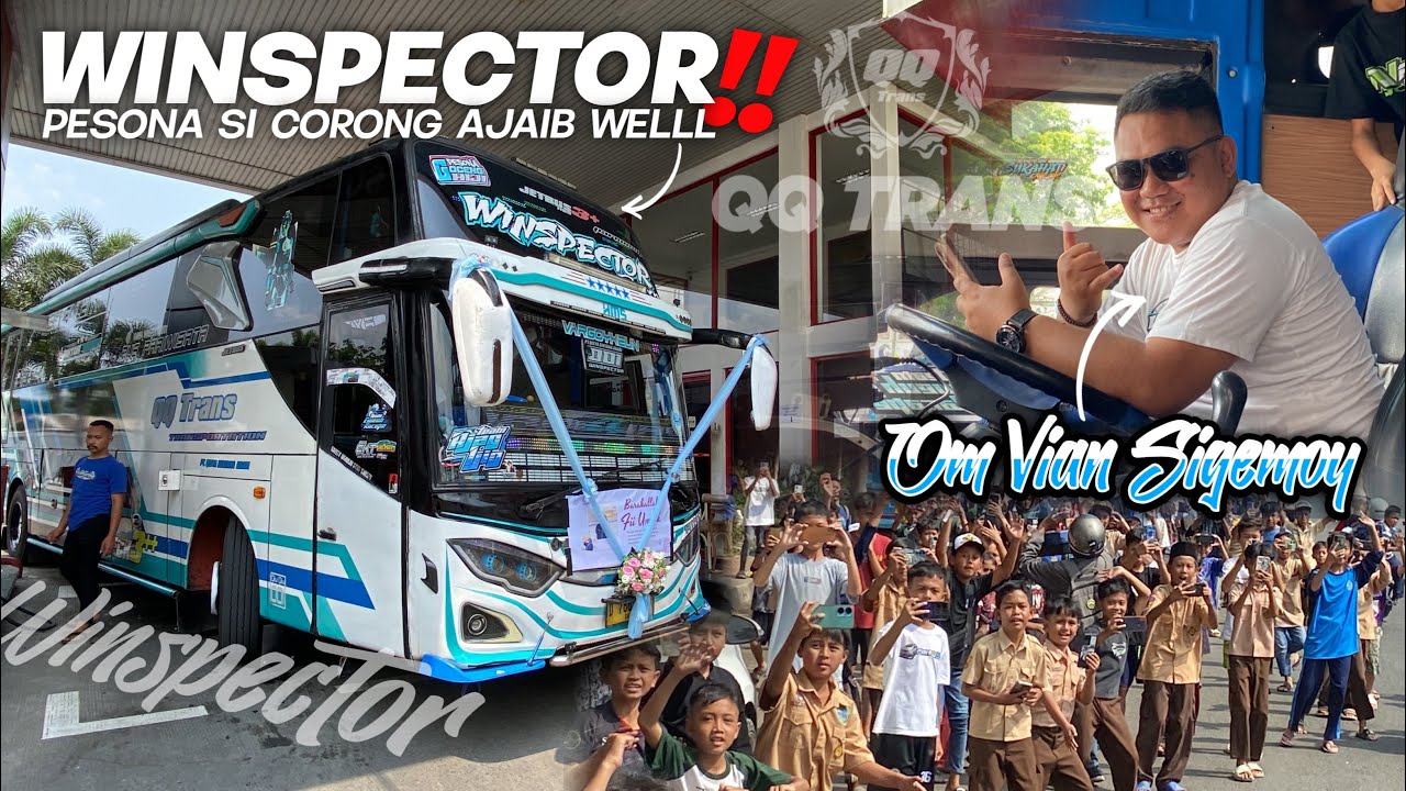 QQ TRANS WINSPECTOR‼️SI CORONG AJAIB DIGEMARI BANYAK MANIA😎🎺OM VIAN STYLE