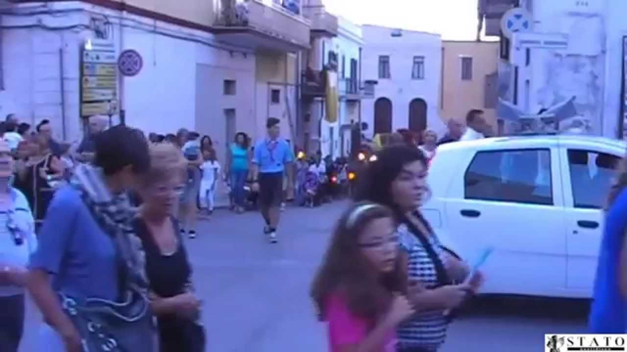 Manfredonia, processione Madonna di Siponto, 31 agosto 2013 (Statoquotidiano@)