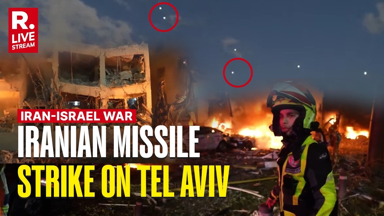 LIVE: Iran Strikes Tel Aviv-Missile Breaches Iron Dome, 1 Dead | Israel-Iran War | Trump, Netanyahu