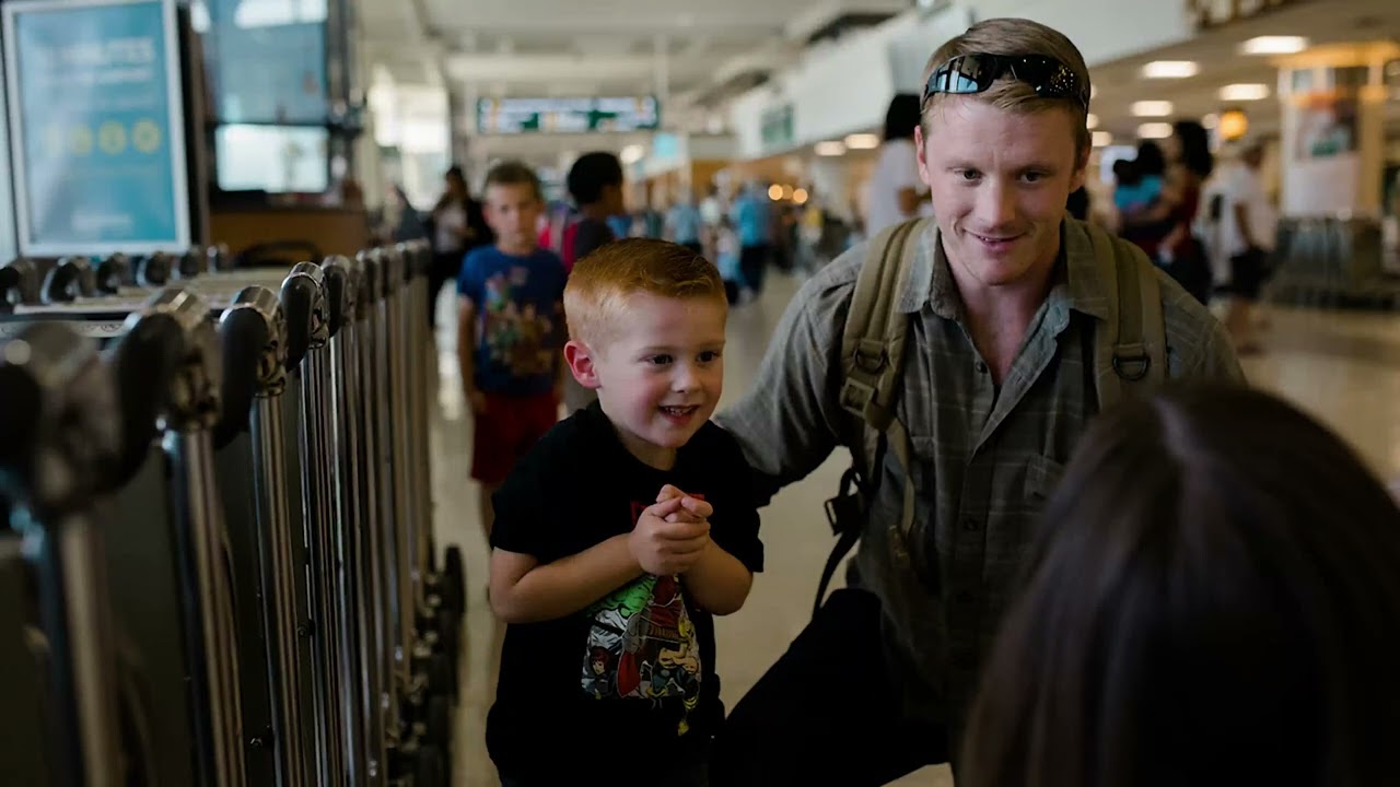 San Diego Airport Military Homecoming