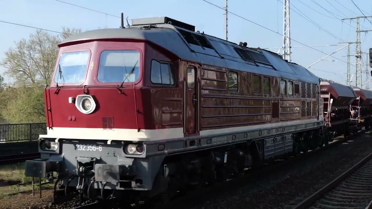 Zugverkehr in Senftenberg am 23.04.2025 - Knödel, Ludmilla & mehr!