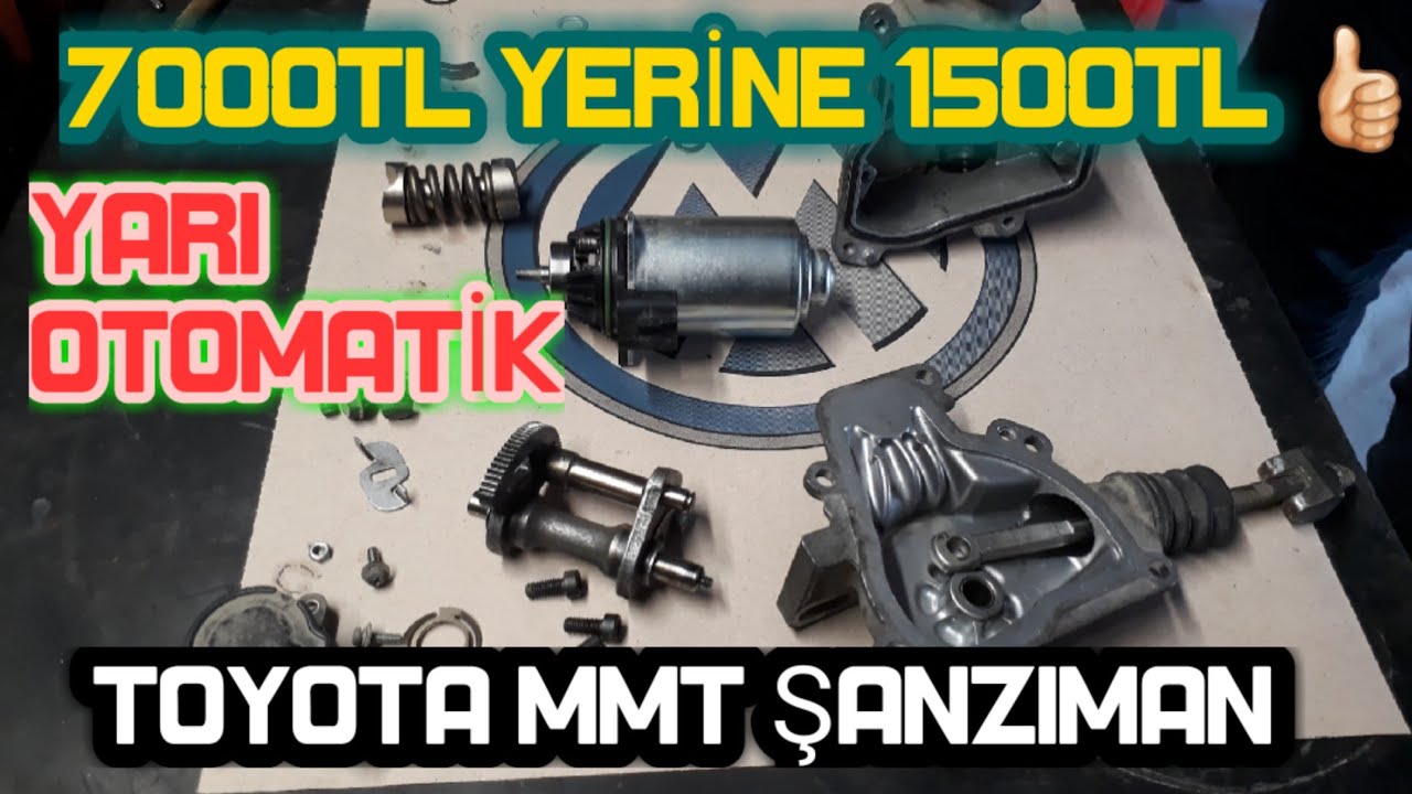 TOYOTA MMT ŞANZIMAN ARIZASI VE ONARIMI