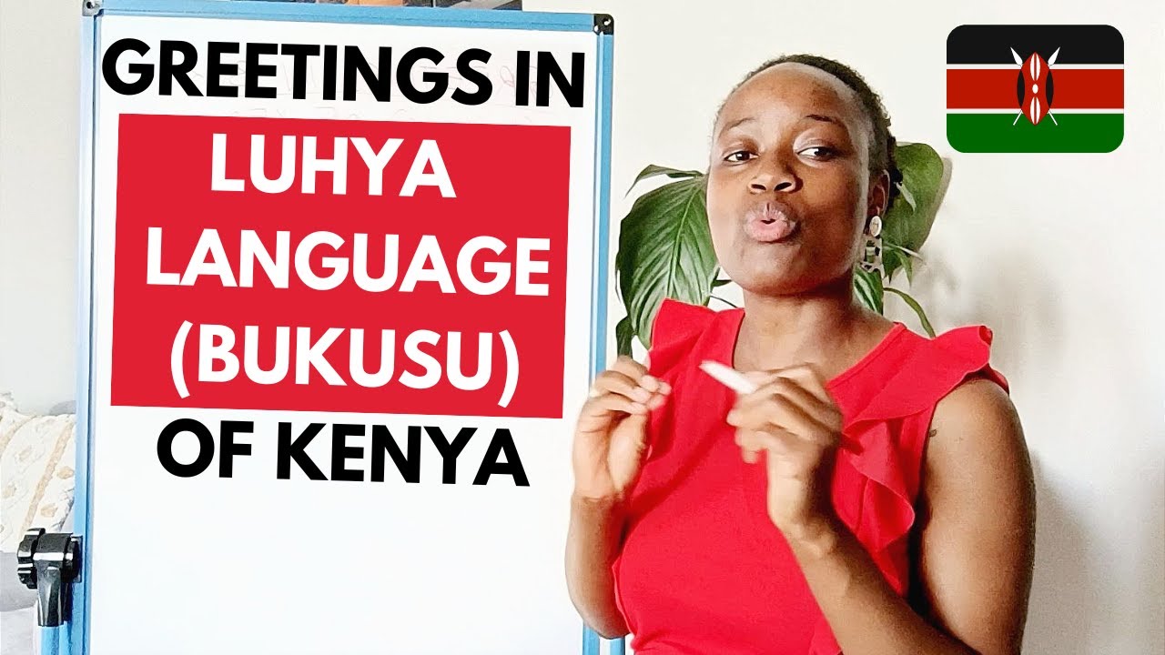 Learn Basic Greetings in Luhya Language (Bukusu) of KENYA ||  Luhya Language Lessons