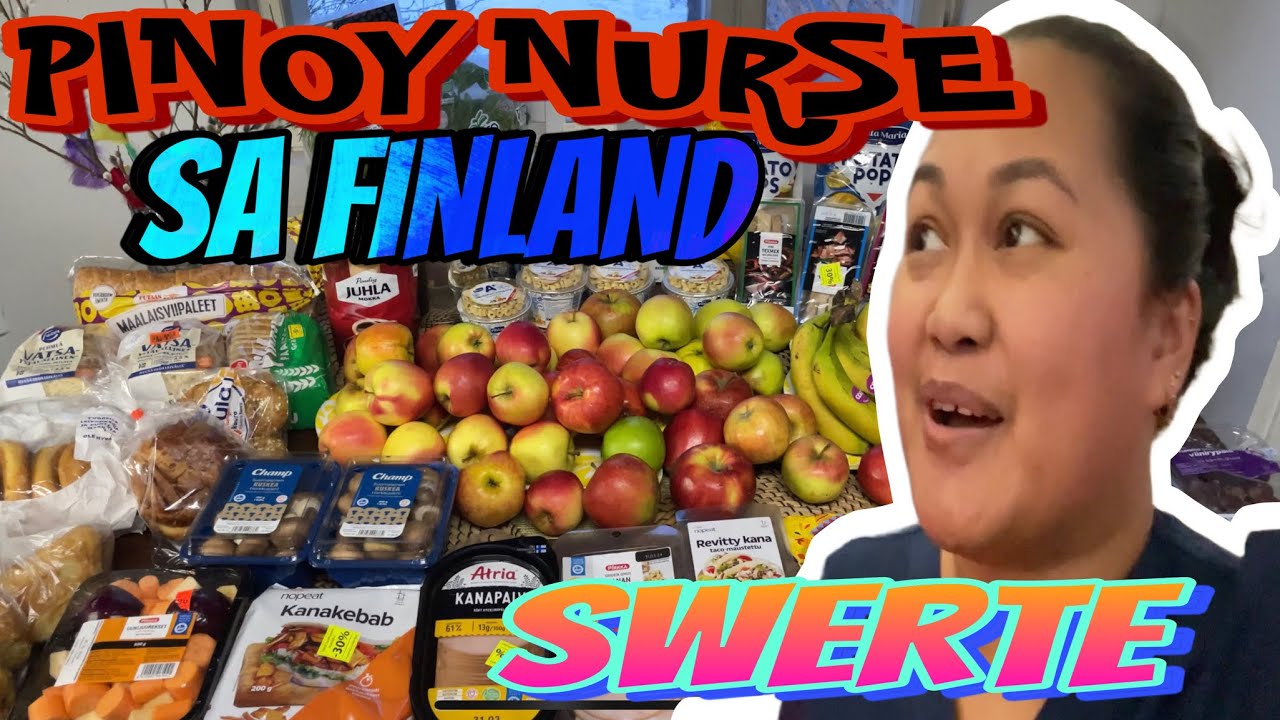 PINOY NURSE SA FINLAND SWERTE SA MGA PATAPON NA PAGKAIN🔥🔥🔥