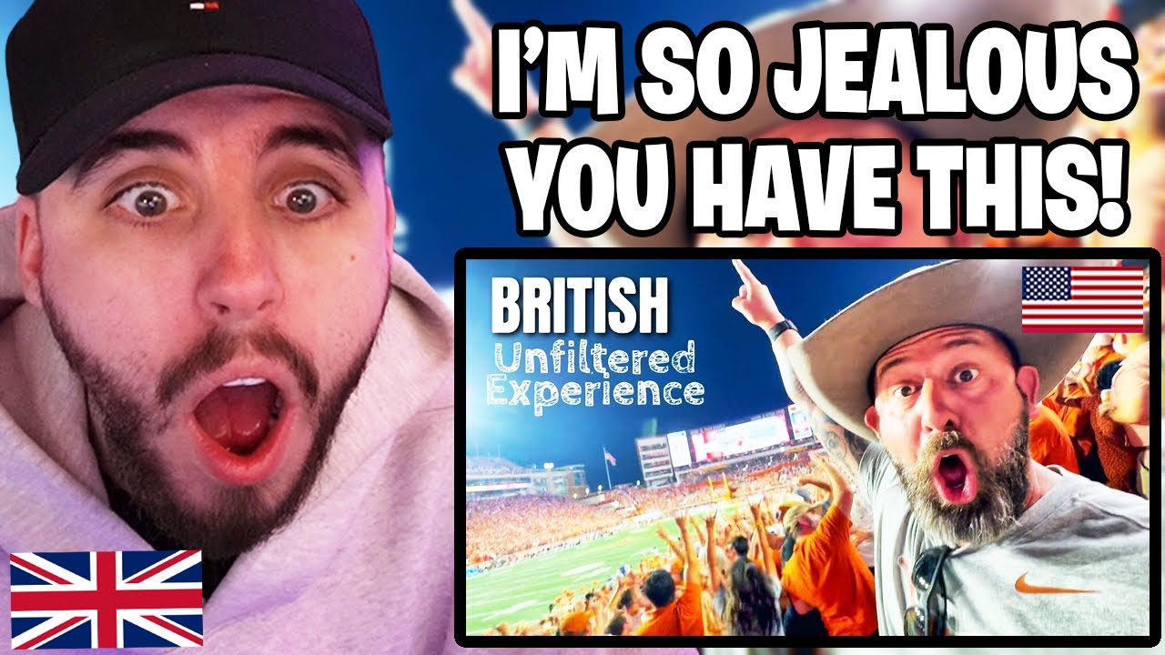 Brit Reacts to British People's First American SEC Football Game!