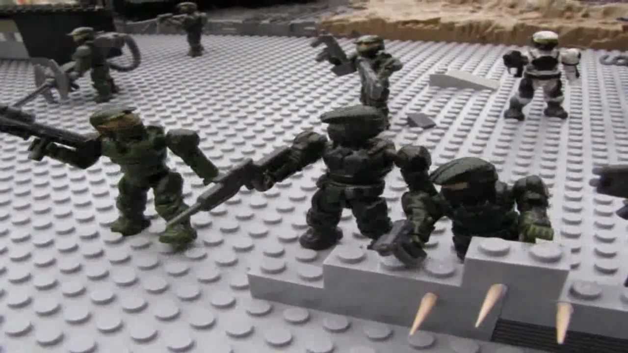Halo Mega Bloks: Battle for Tabletop Ridge (Stopmotion Contest entry) 31/10/11