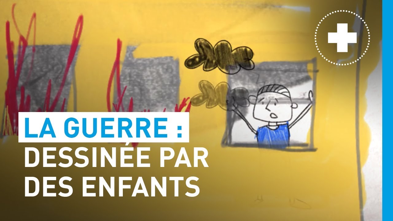 Dessins d'enfants : vivre dans la guerre | UNICEF France