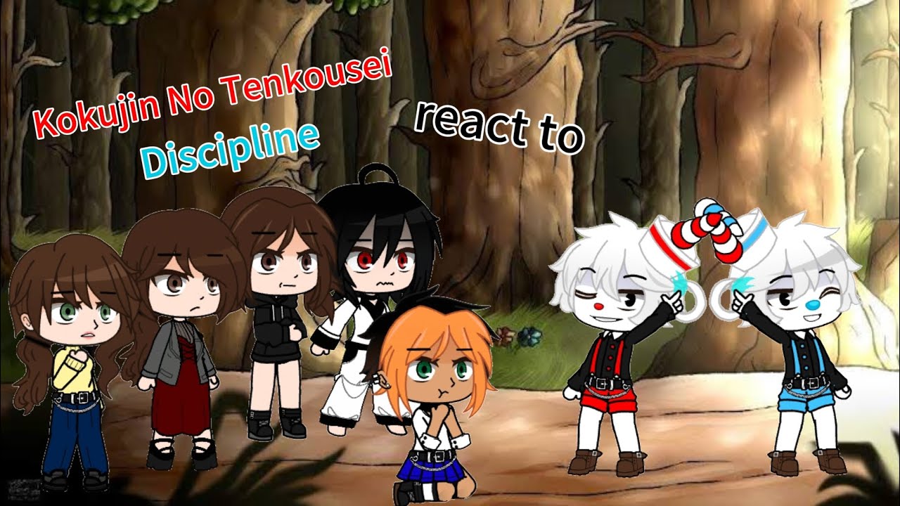 [NTR] kokujin No Tenkousei and discipline react to hiroki as cuphead and kenta as mugman ❤️💙
