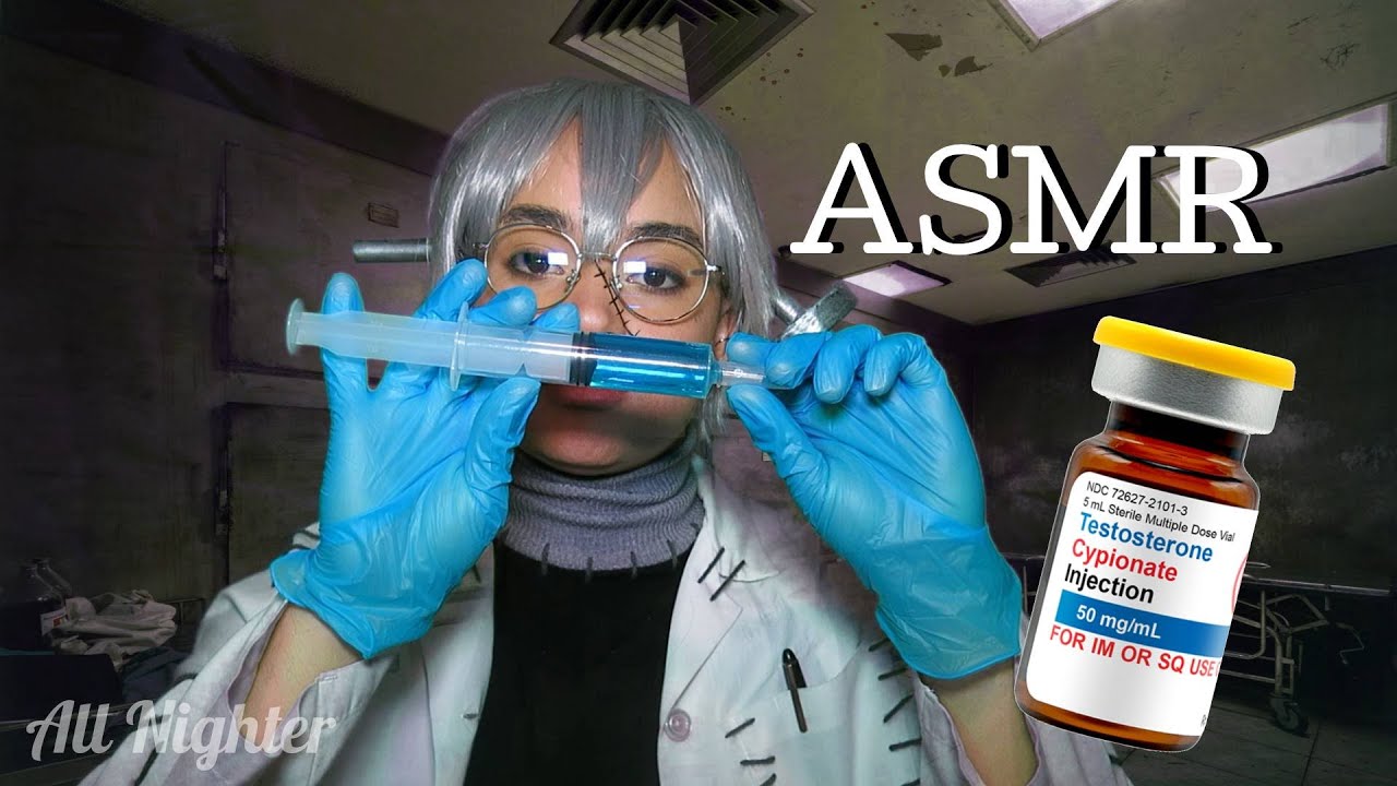 [Soul Eater ASMR] Dr. Stein Does Your Testosterone Injection [soft spoken, tapping, writing sounds]