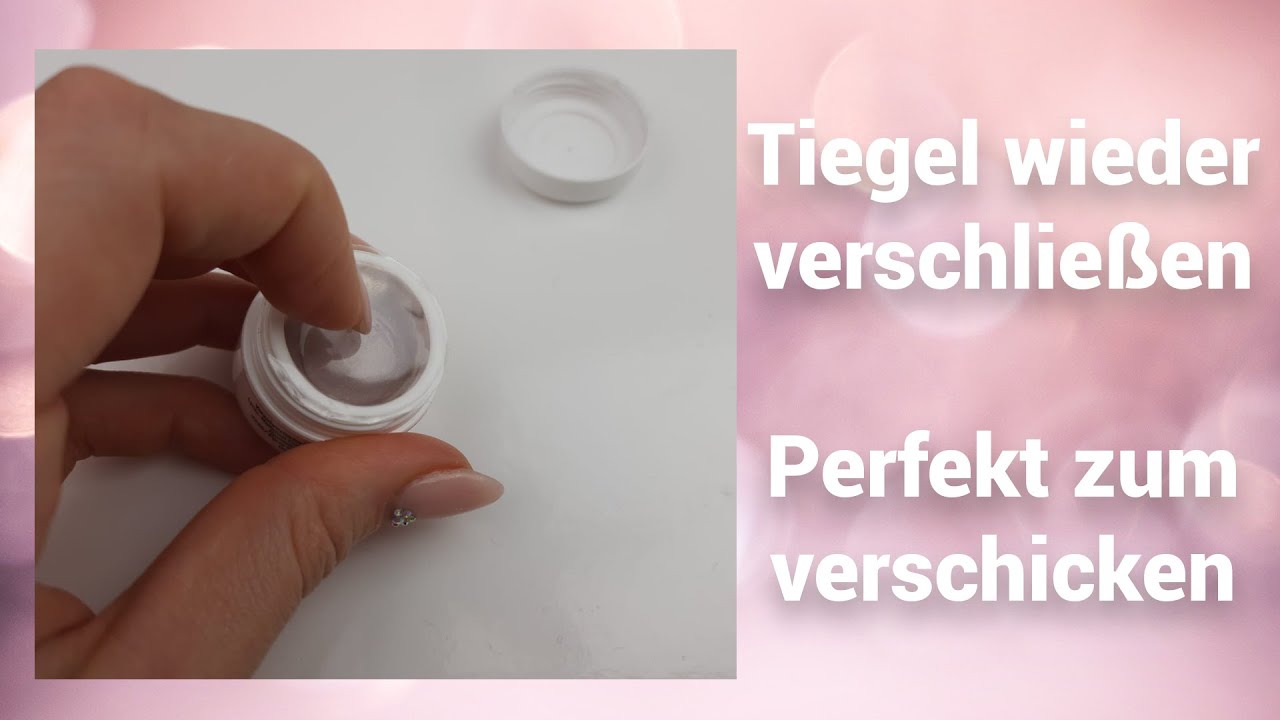 Tiegel wieder mit Folie verschließen | Mimi made it