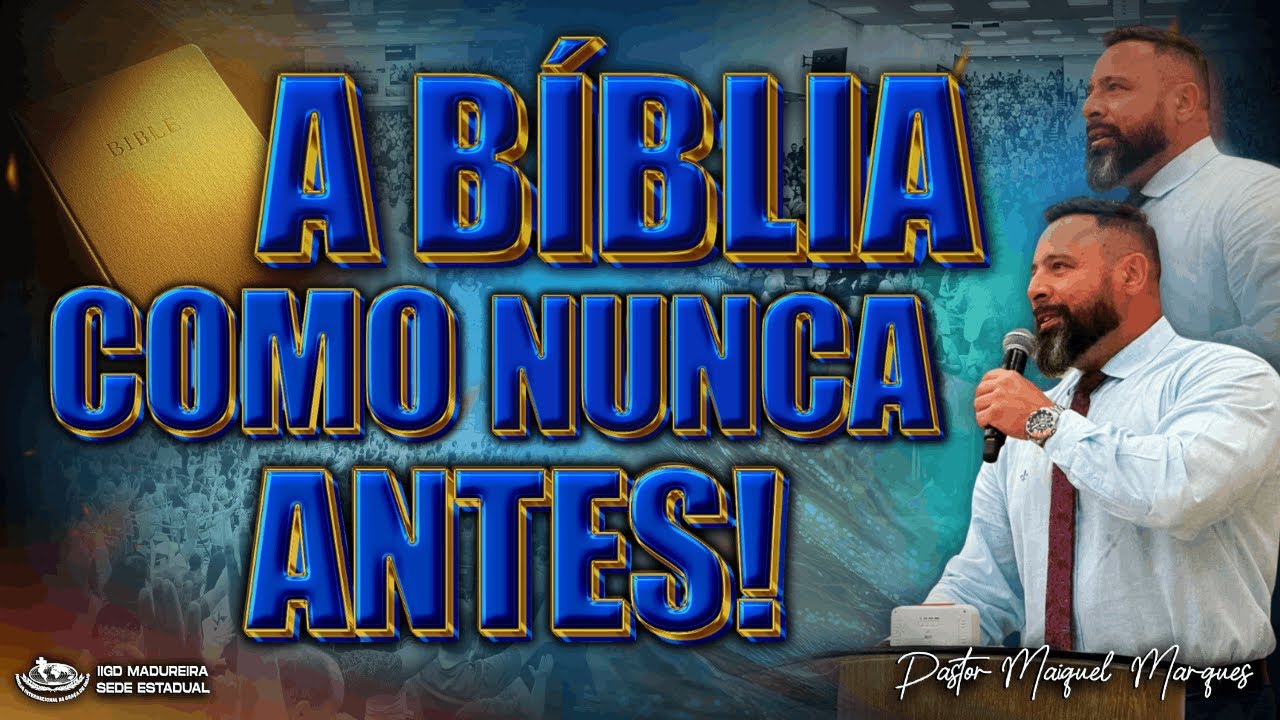 A BÍBLIA COMO NUNCA ANTES! | PASTOR MAIQUEL MARQUES | RIO DE JANEIRO - 28/01/26