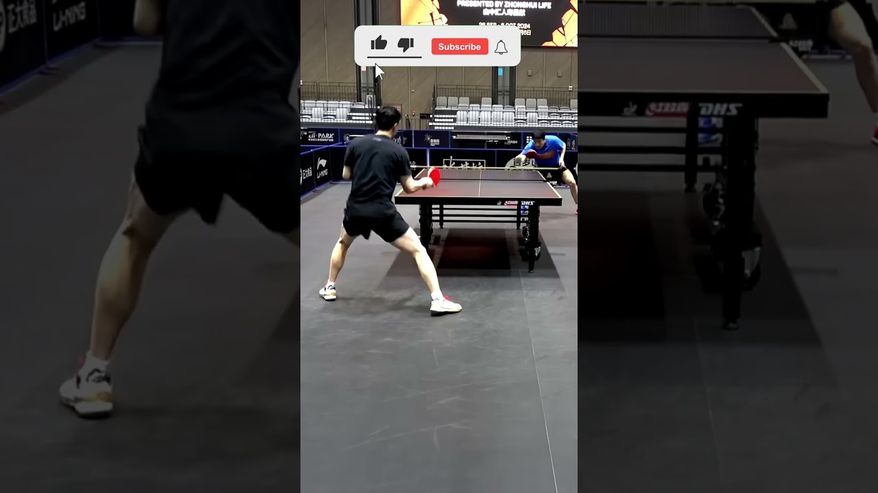 Ma Long Training 🔥🔥🔥 #tabletennis #pingpong #wtt #tabletennisfun #malong #liangjingkun