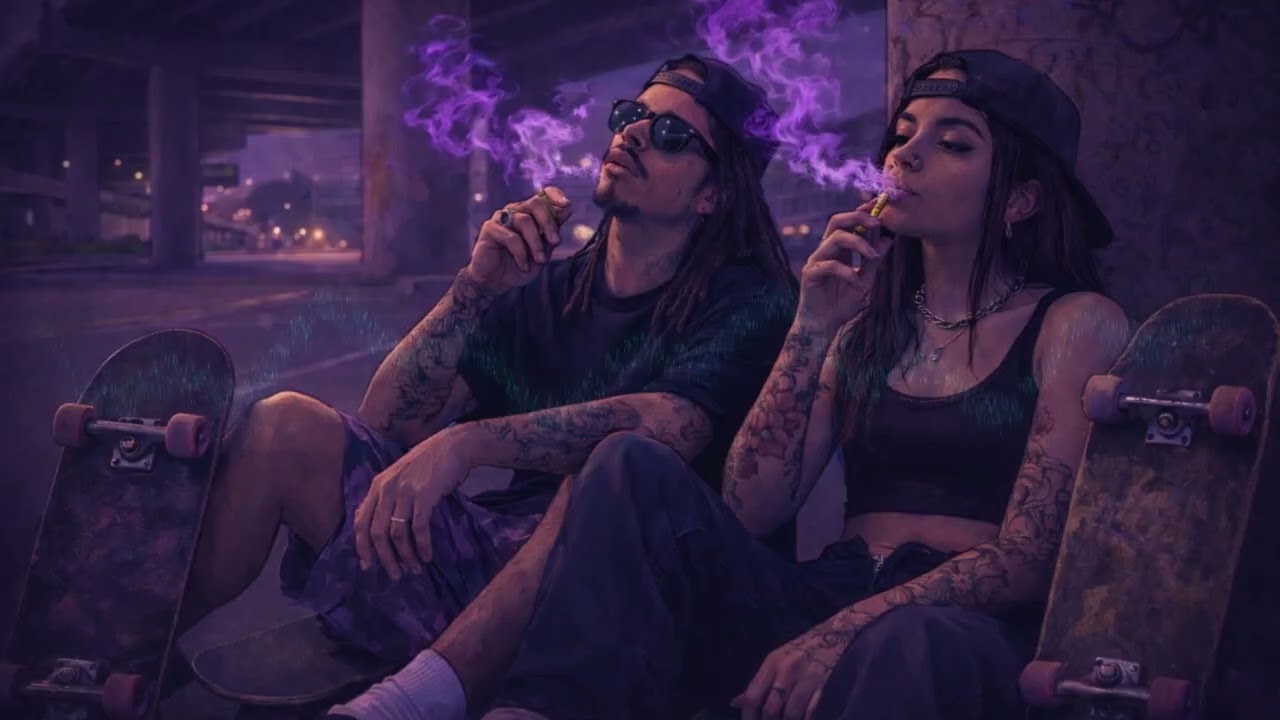 420 VIBE MUSIC - Smoke on the Block [ 420 Vibe music , Lofi hip-hop , bluesy ,stoner mood ]