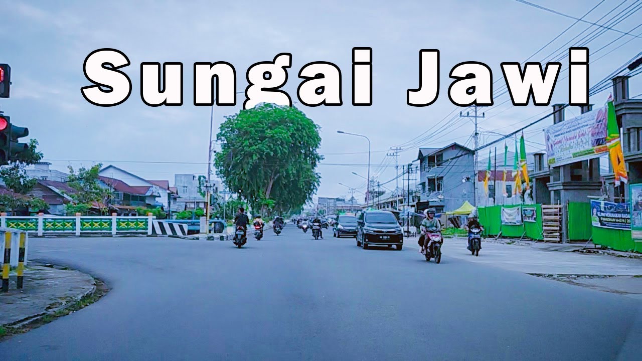 Menyusuri Sungai Jawi Kota Pontianak