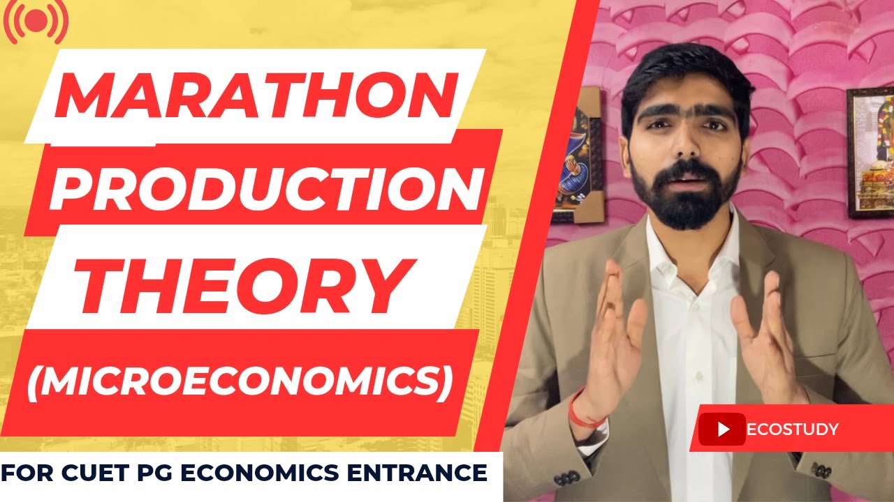 MARATHON Complete Production theory (Microeconomics)