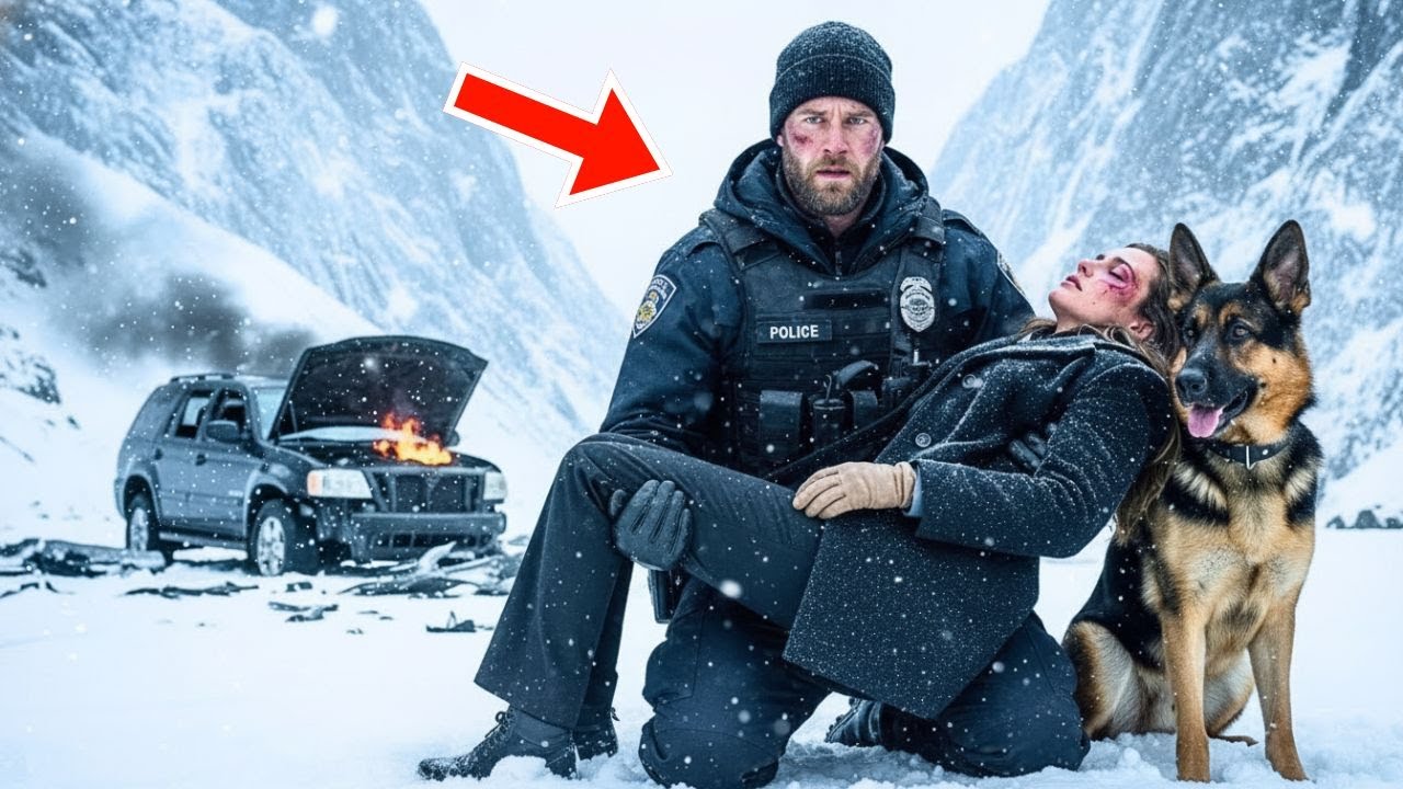 Polizist und sein K9 retteten einen CEO in einem Schneesturm – was danach geschah, veränderte alle