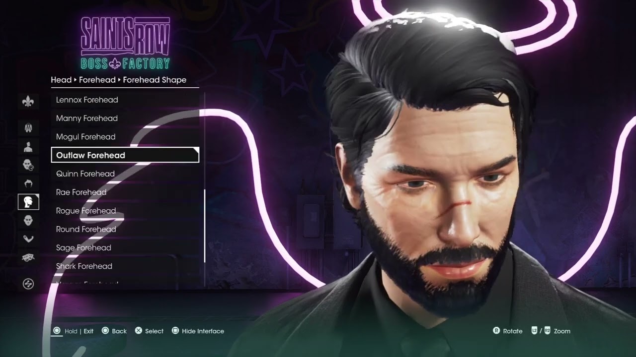 Saints Row Boss Factory: John Wick Character Creation