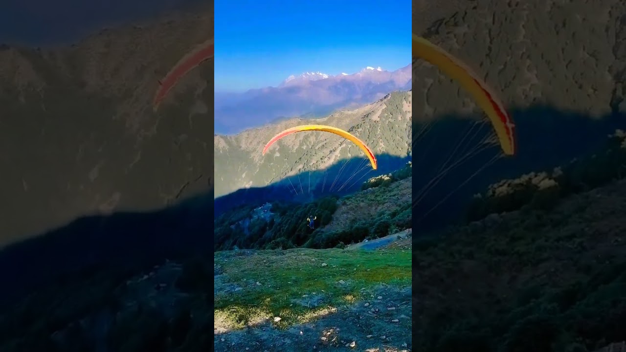 Sunrise Flying 🌄#mountains #paragliding #enjoy #paraglidinglife #travel #paraglidinglove #paraglider