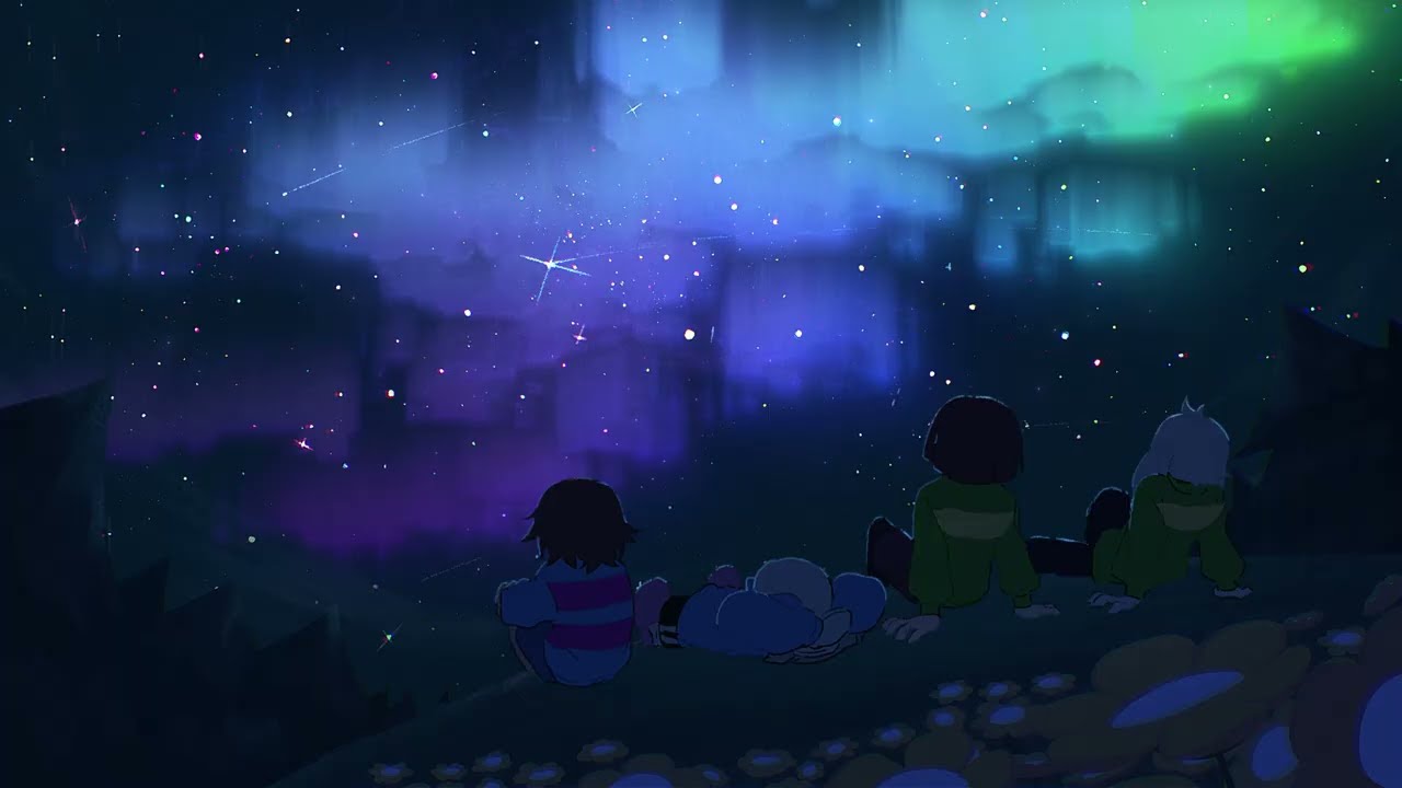 Undertale night time (a 10th anniversary fan song)