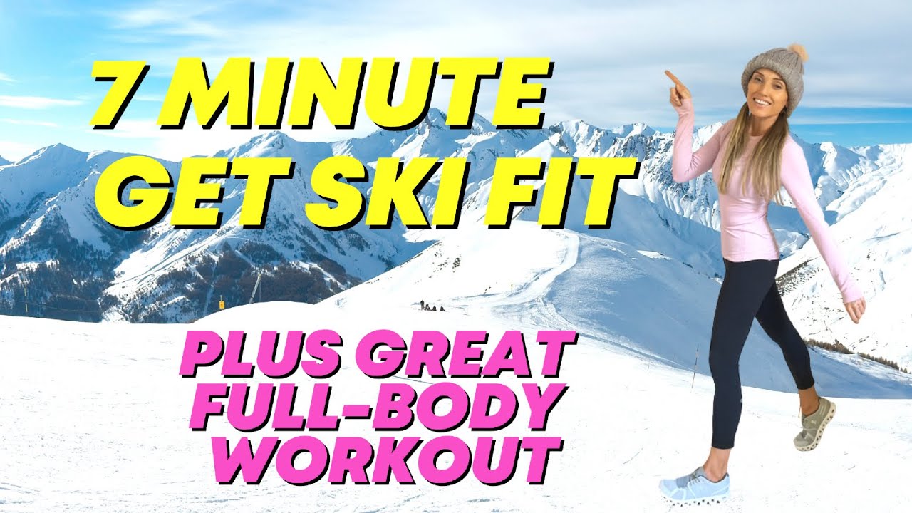 Ski Fit Workout — 7-минутная программа занятий на лыжах дома