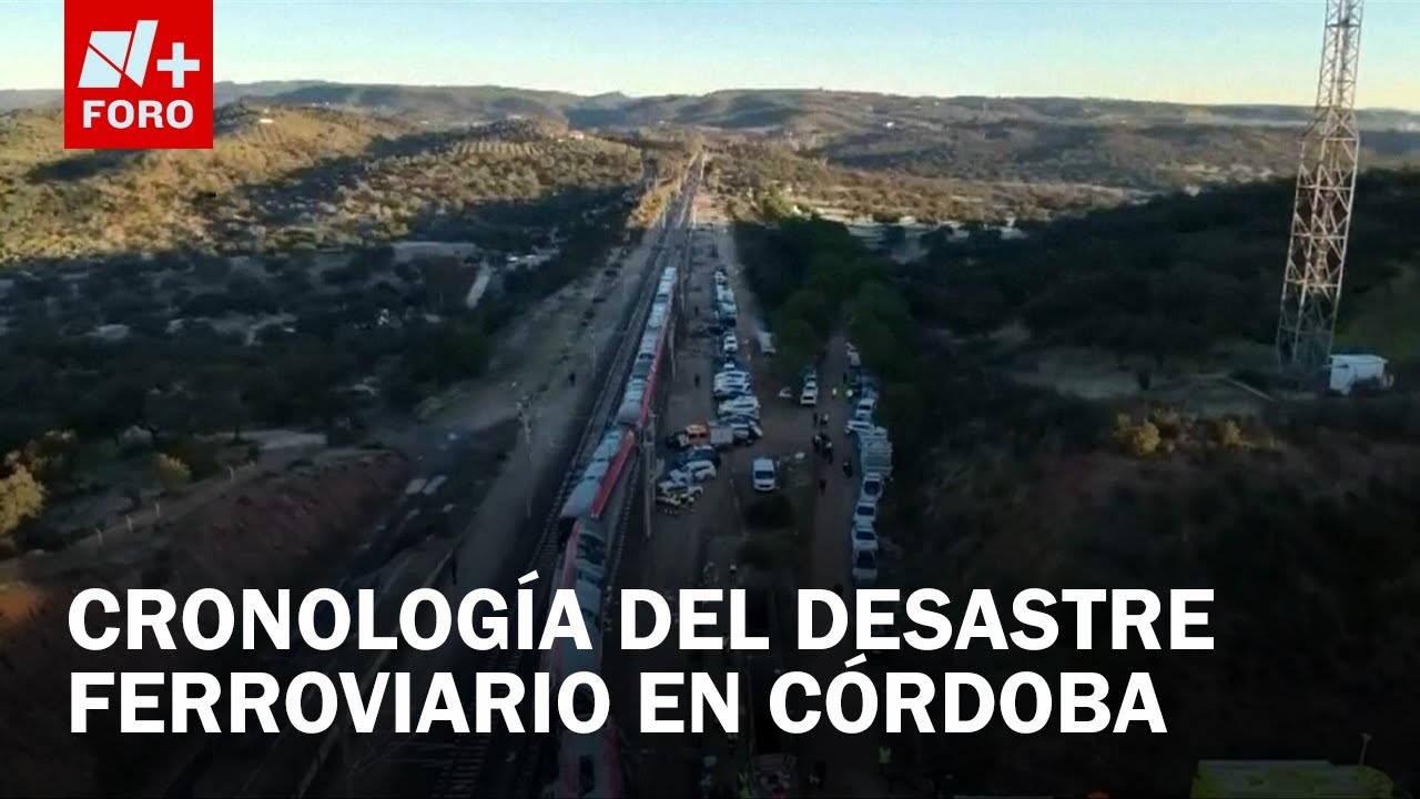 ¿Cómo ocurrió el accidente de trenes de alta velocidad en Adamuz, España? - Las Noticias