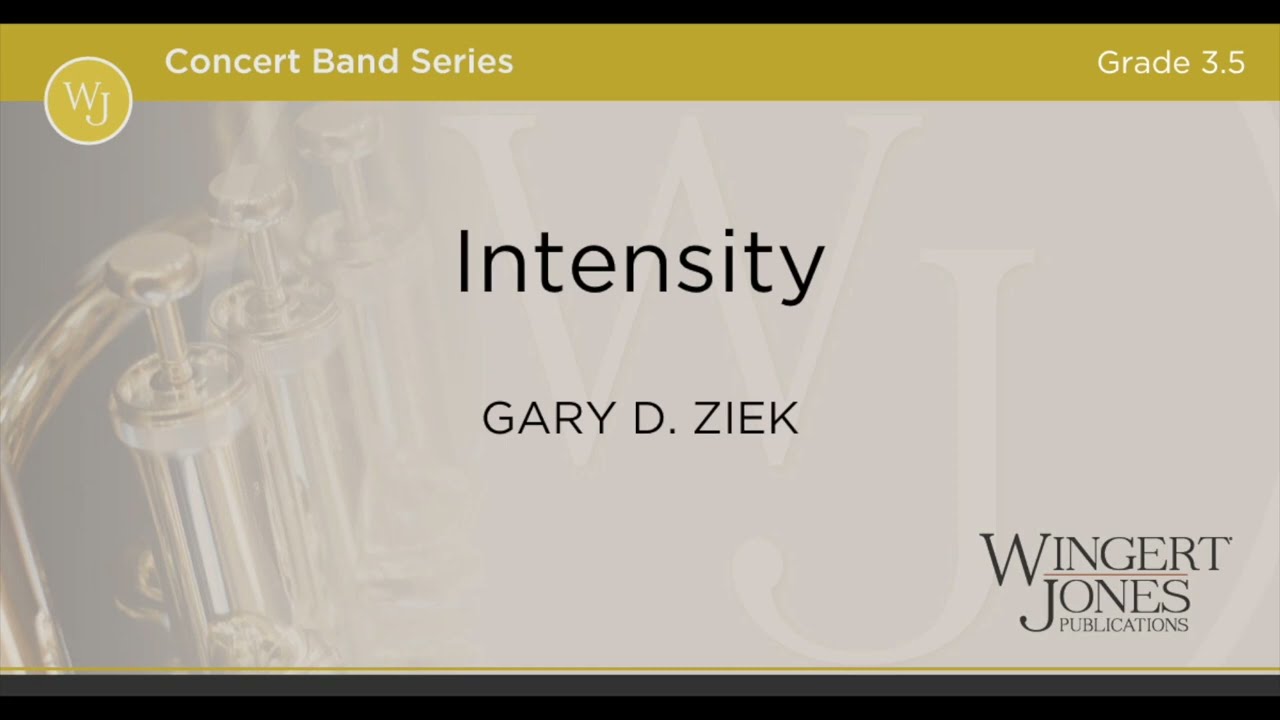 Intensity - Gary D.  Ziek