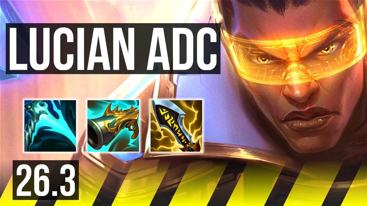 LUCIAN & Nami vs DRAVEN & Blitzcrank (ADC) | EUW Master | 26.3
