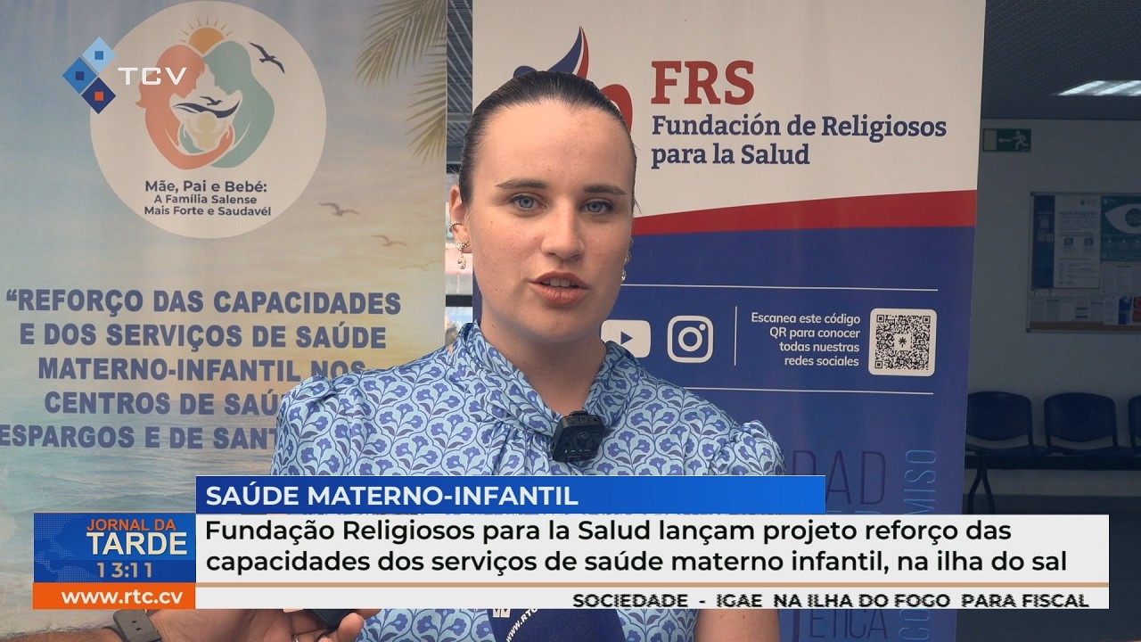 Fundação Religiosos para la Salud lança projeto de saúde materno-infantil no Sal