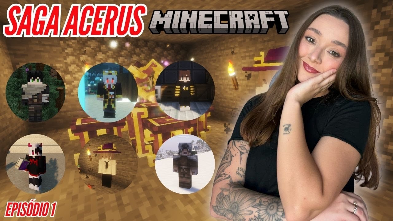 BEM-VINDOS AO UNIVERSO ACERUS (RP MINECRAFT)- EP 1