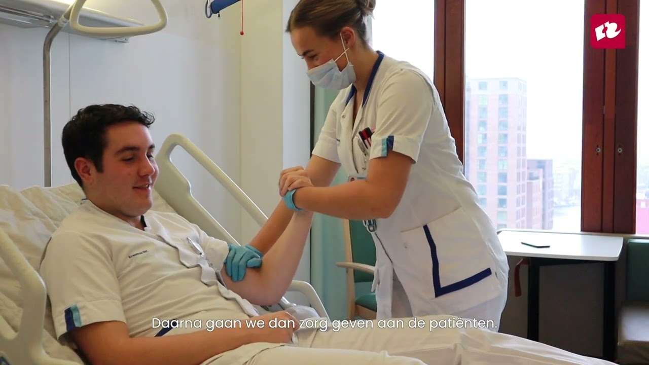 Loop mee met de verpleegkundestudenten Sjoerd & Hanna | Hogeschool Rotterdam