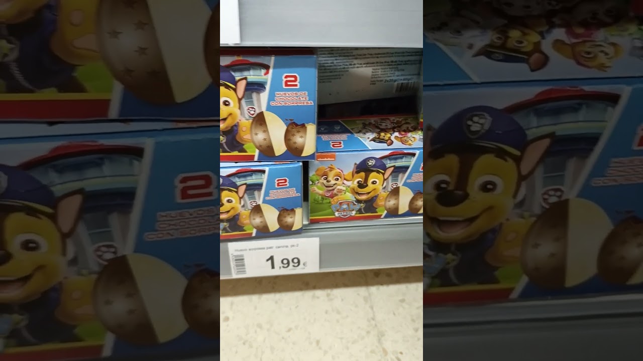 Formato Dos Huevos Sorpresa Patrulla Canina #pawpatrol #patrullacanina