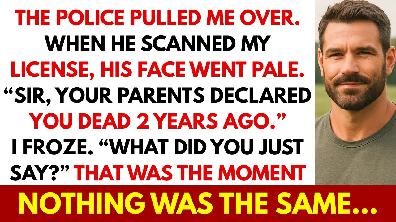After Checking My License, Police Told Me: “Your Parents Declared You Dead 2 Years Ago.” Then I...