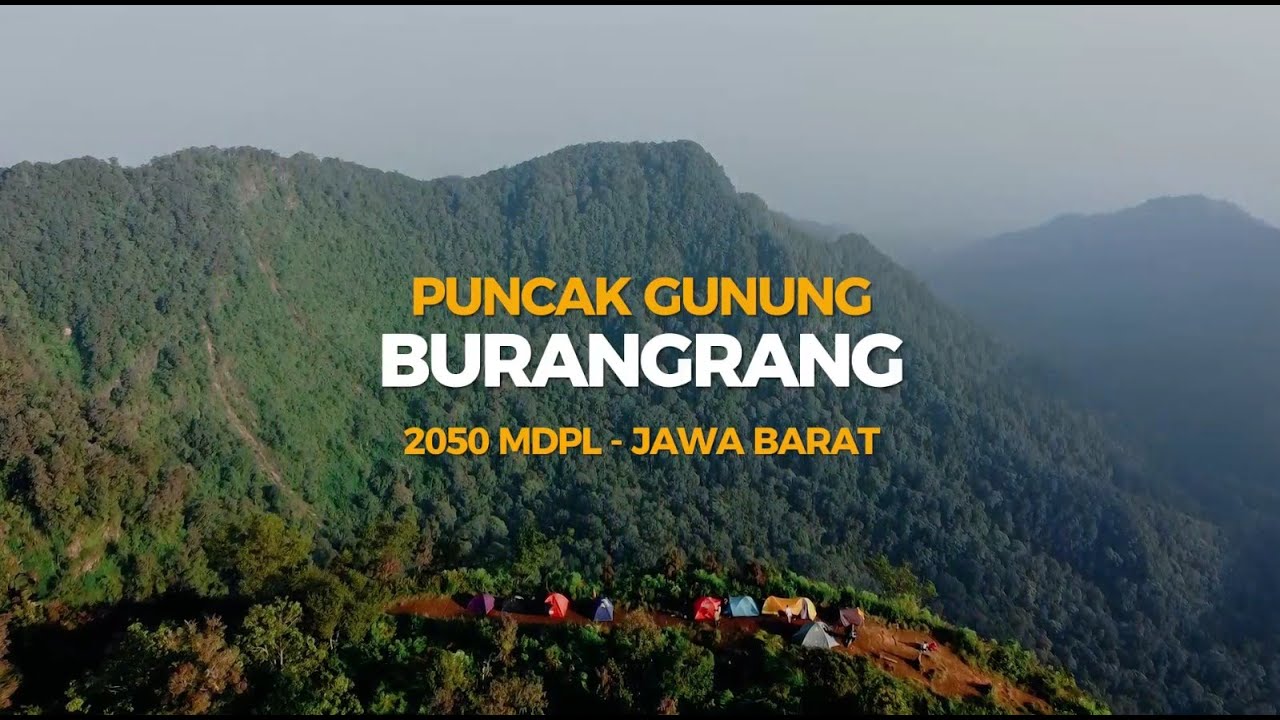 MELIHAT DARI ATAS PUNCAK GUNUNG BURANGRANG, BANDUNG BARAT!