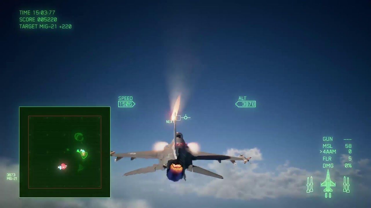 Ace Combat  7. No idea fellas