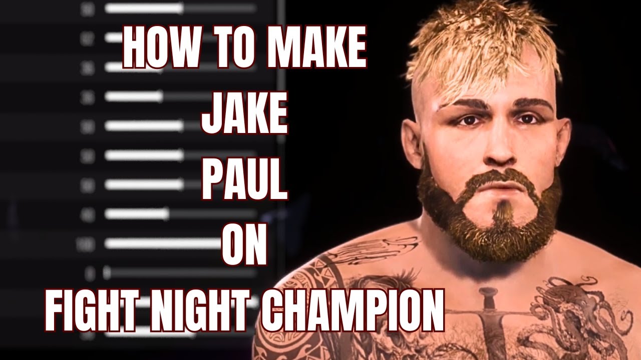How To Make Jake Paul on UFC 5 | CAF Tutorial & Fighter Settings