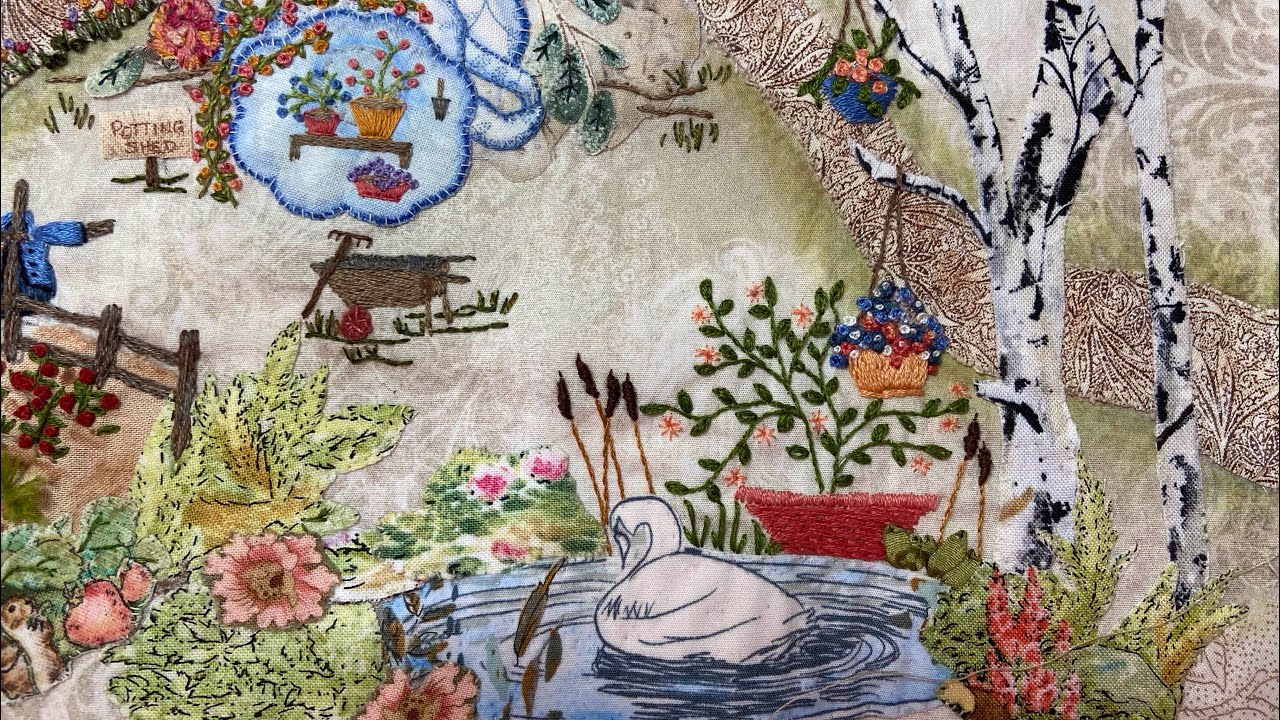 #roxysjournalofstitchery  - Down ThenGarden Path #7