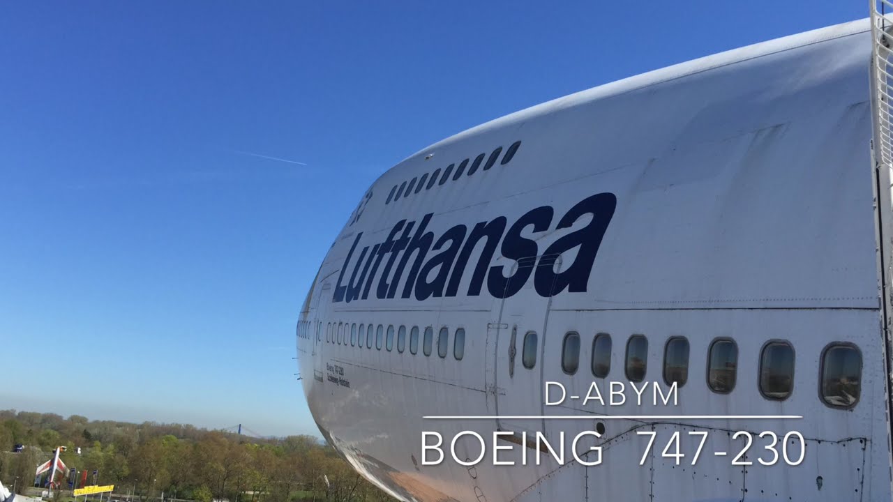 Lufthansa Boeing 747-230 (D-ABYM) in Technik Museum Speyer