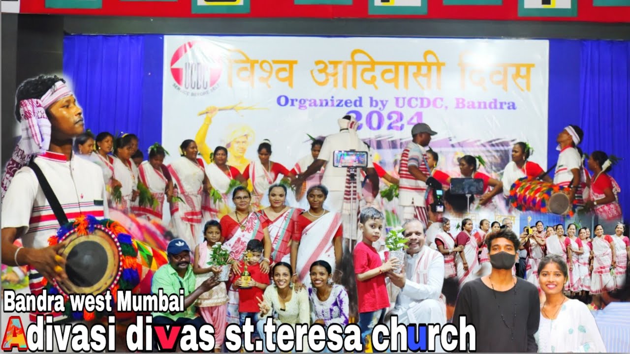 aadivasi Divas ,Saint Teresa Church Bandra West Mumbai 2024😳