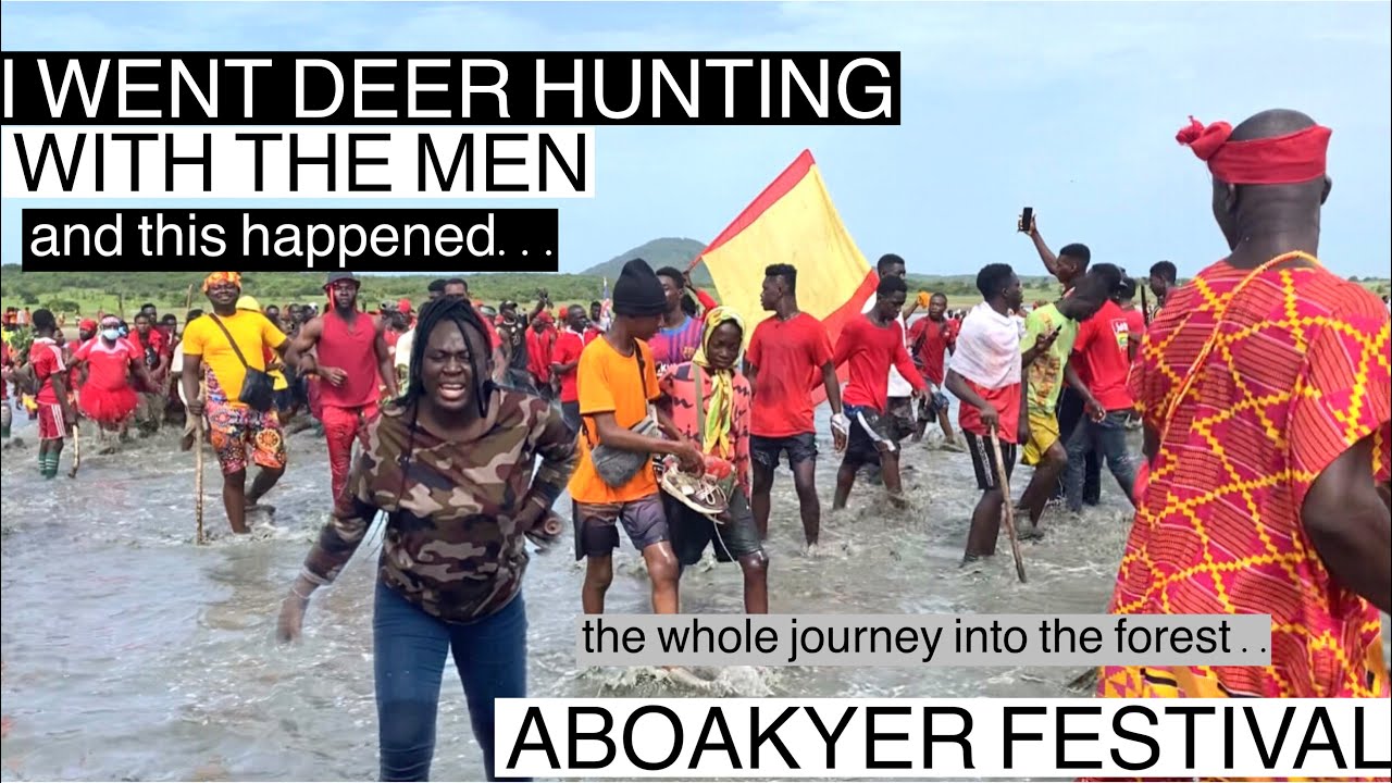 You won’t believe what happens during the Deer hunting Festival | Aboakyer festival | I went hunting