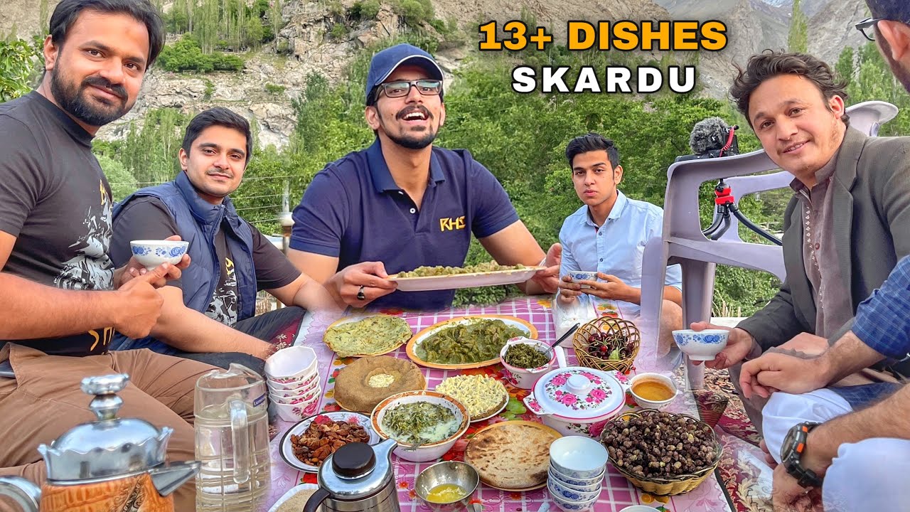 UNSEEN TRADITIONAL Food OF SKARDU - 13+ Local DISHES In Baltistan Pakistan