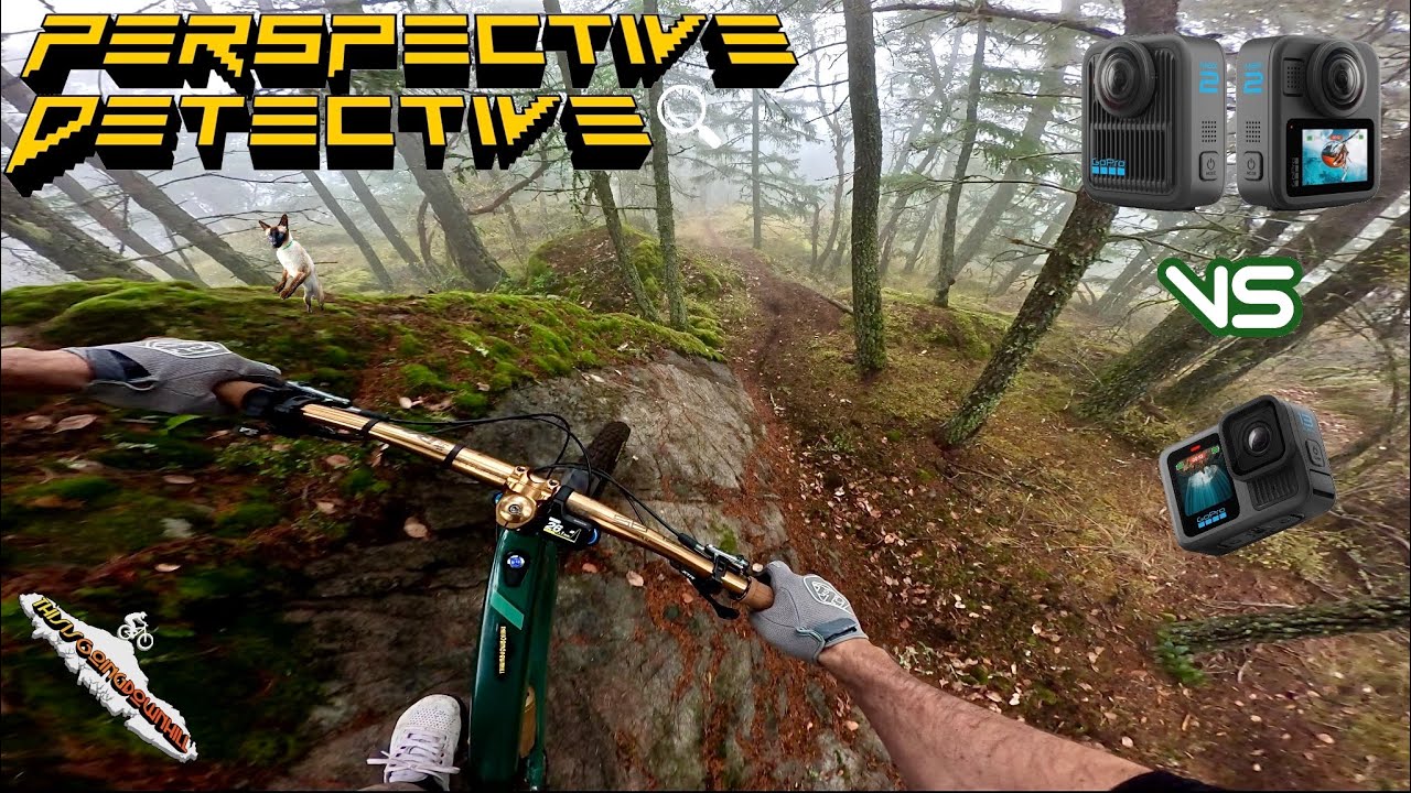 Mountain Biking on Vancouver Island - Perspective Detective - GoPro Max 2