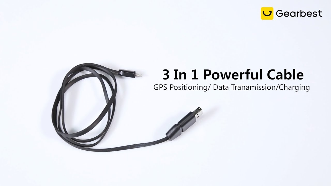 Minismile 8 Pin USB Cable with GPS Tracker Car Vehicle Charger GSM/GPRS Tracking - Gearbest.com