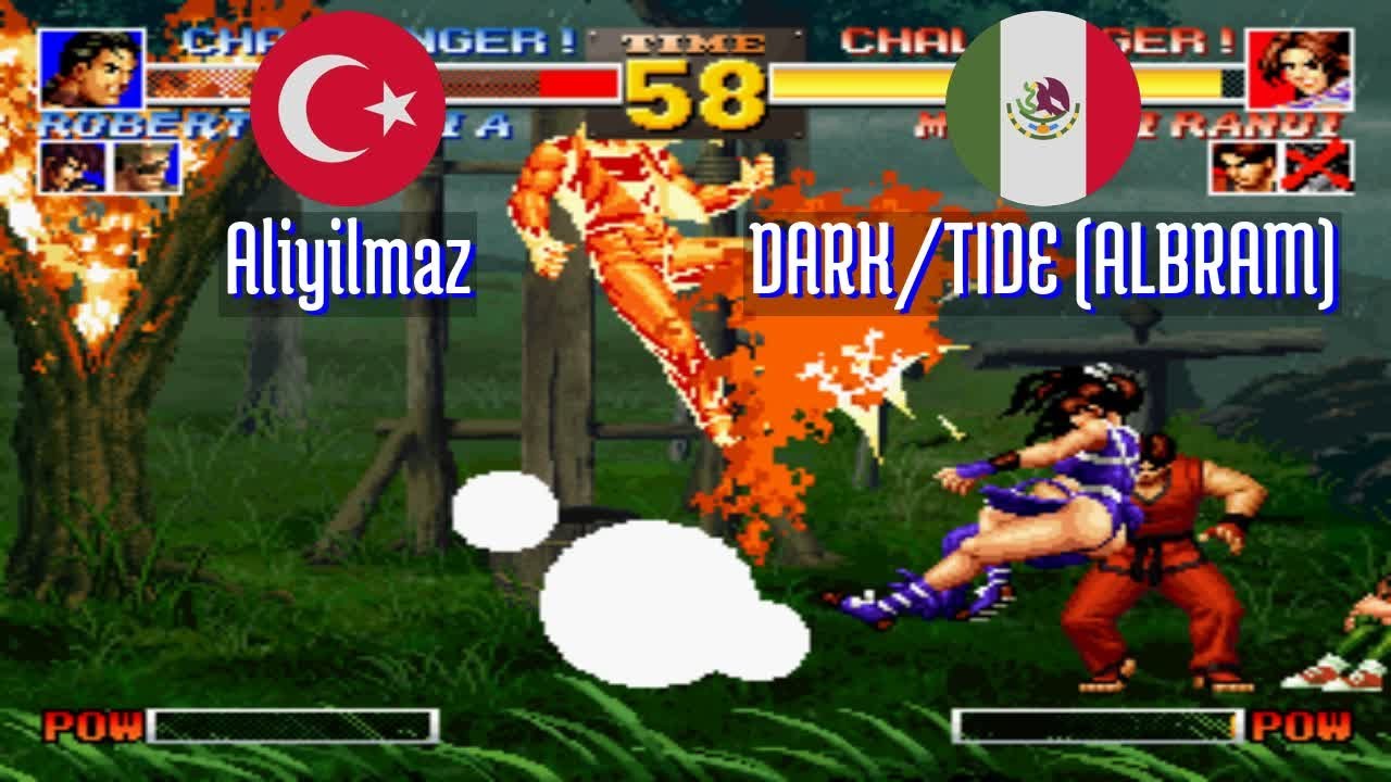 FT3 @kof95: Aliyilmaz (TR) vs DARK/TIDE (ALBRAM) (MX) [King of Fighters 95 Fightcade] Feb 21