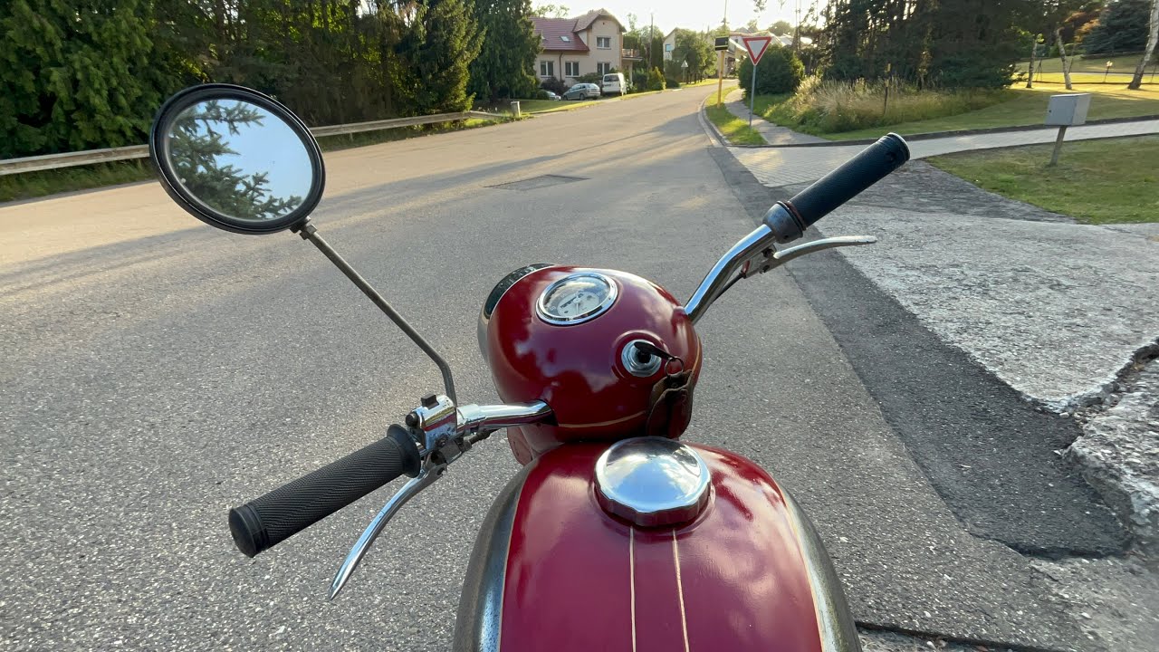 Jawa 250/353 zkušební jízda