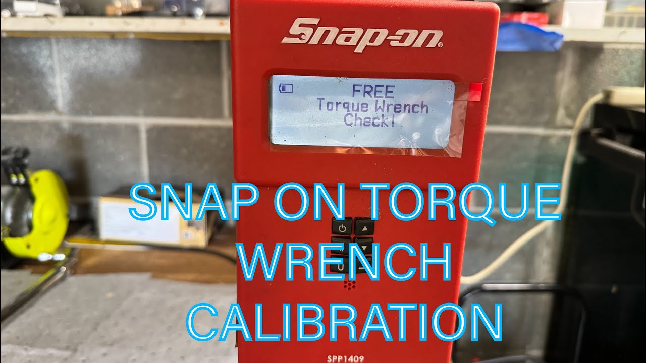 Calibration test of my Torque Wrenches