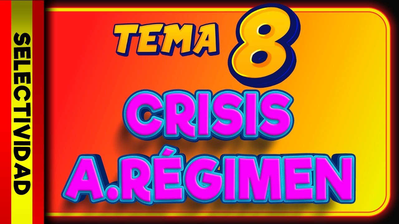 🇪🇸 Crisis del Antiguo R&eacute;gimen [1808 - 1833]🌐HISTORIA de ESPA&Ntilde;A