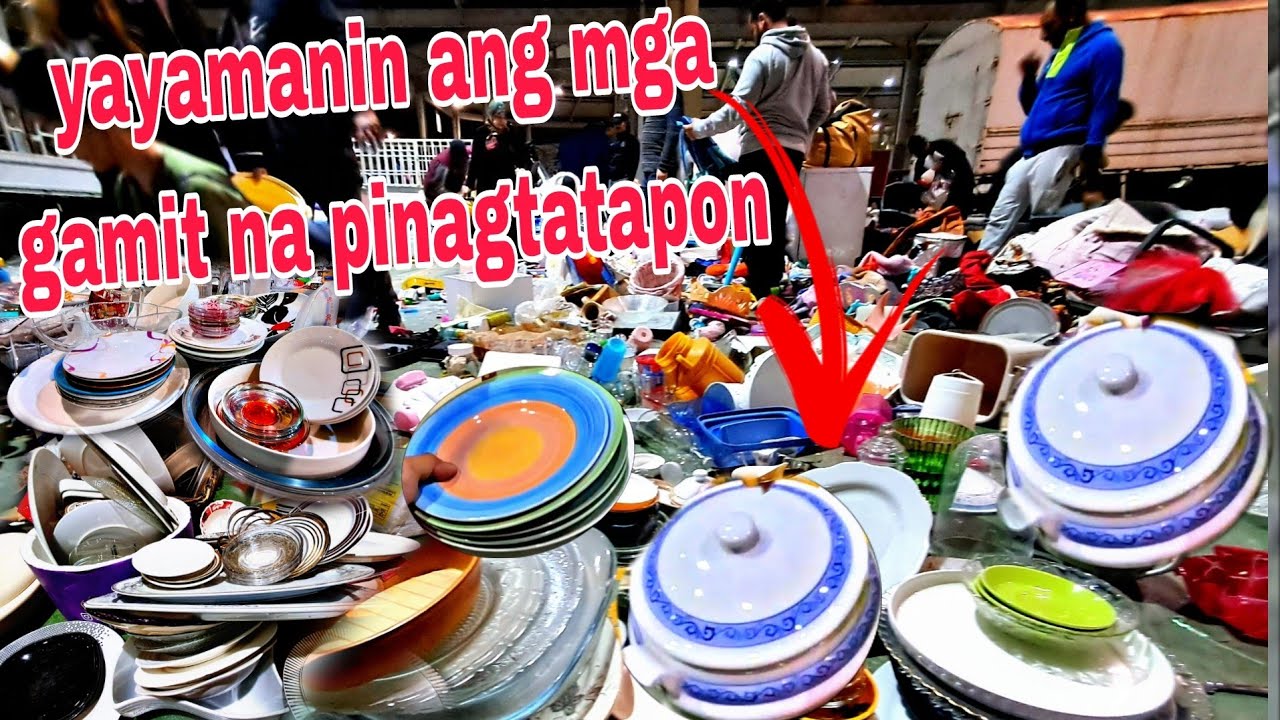 MEGA JACKPOT‼️YAYAMANIN ANG MGA GAMIT NA PINAGTATAPON LANG NILA / DUMPSTER DIVING